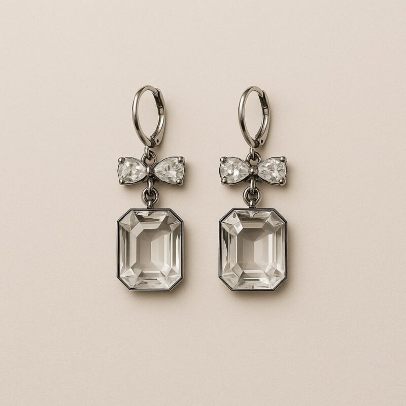 Crystal Grace Drop Earrings
